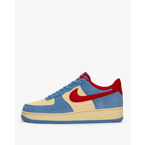 Nike Air Force 1 ’07 LV8 FQ8714-401 University Blue Red Mens Sneakers Size 10.5